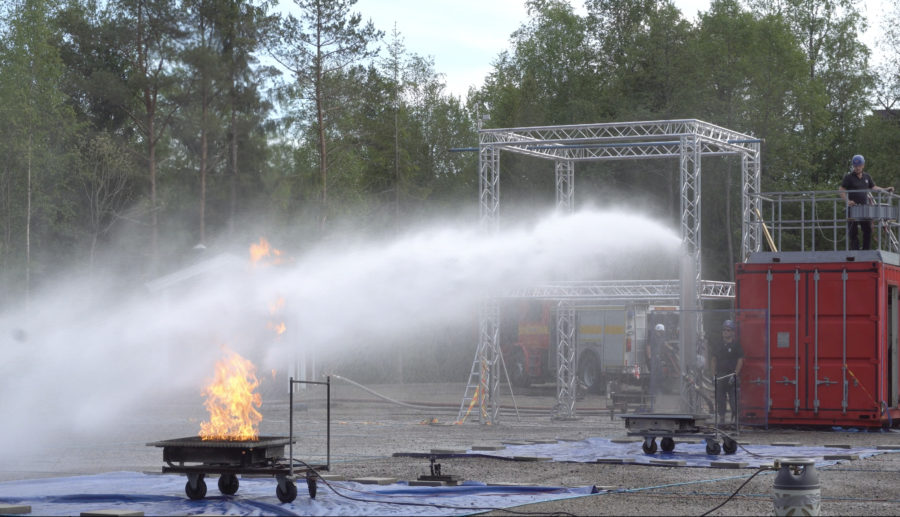 Unifire’s FlameRanger™ Fire Fighting Robot Tested for Ro-Ro Ship Safety